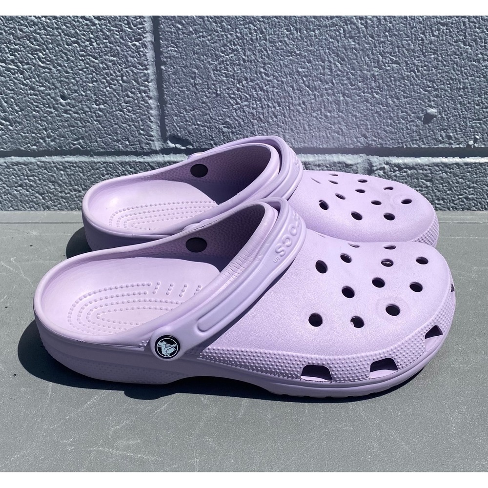 Original Crocs Croc Shoes Clogs Light Purple Men Size 10 ~ Women Size 12